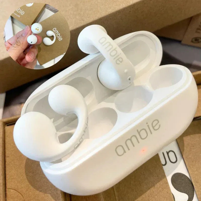 Auriculares Ambie con Estuche de Carga Premium 🔥 ¡OFERTA ESPECIAL! 🔥